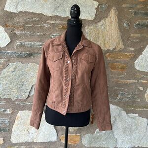 HOLLISTER Faux Suede Jacket